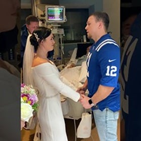 Couple moves up wedding at Ascension St. Vincent