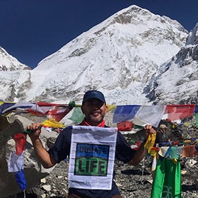 ‘Donate Life,’ Ascension represented at Mount Everest Base Camp thanks to respiratory therapist