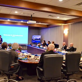 Community leaders meet Ascension St. John neuroscience team