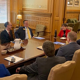 Ascension Via Christi leaders meet with state lawmakers