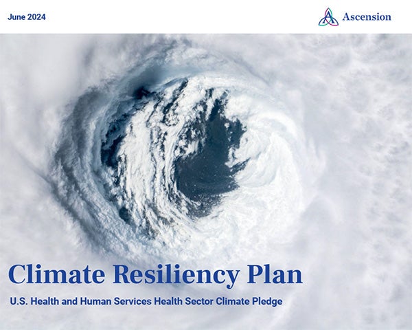 Ascension's climate resiliency plan.