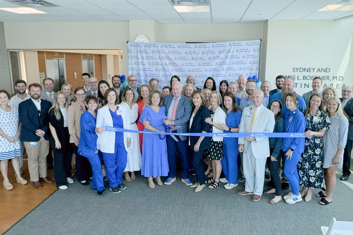 Ascension Saint Thomas Rutherford Celebrates NICU Expansion with Ribbon Cutting