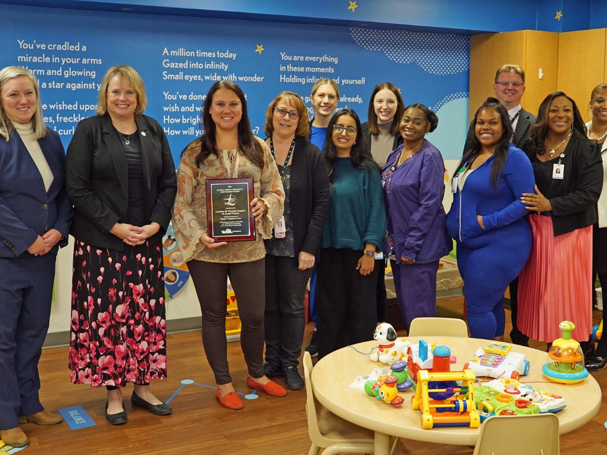 Ascension St. Joseph Women’s Outpatient Center Wins Global Vision Award for Advancing Maternal Care