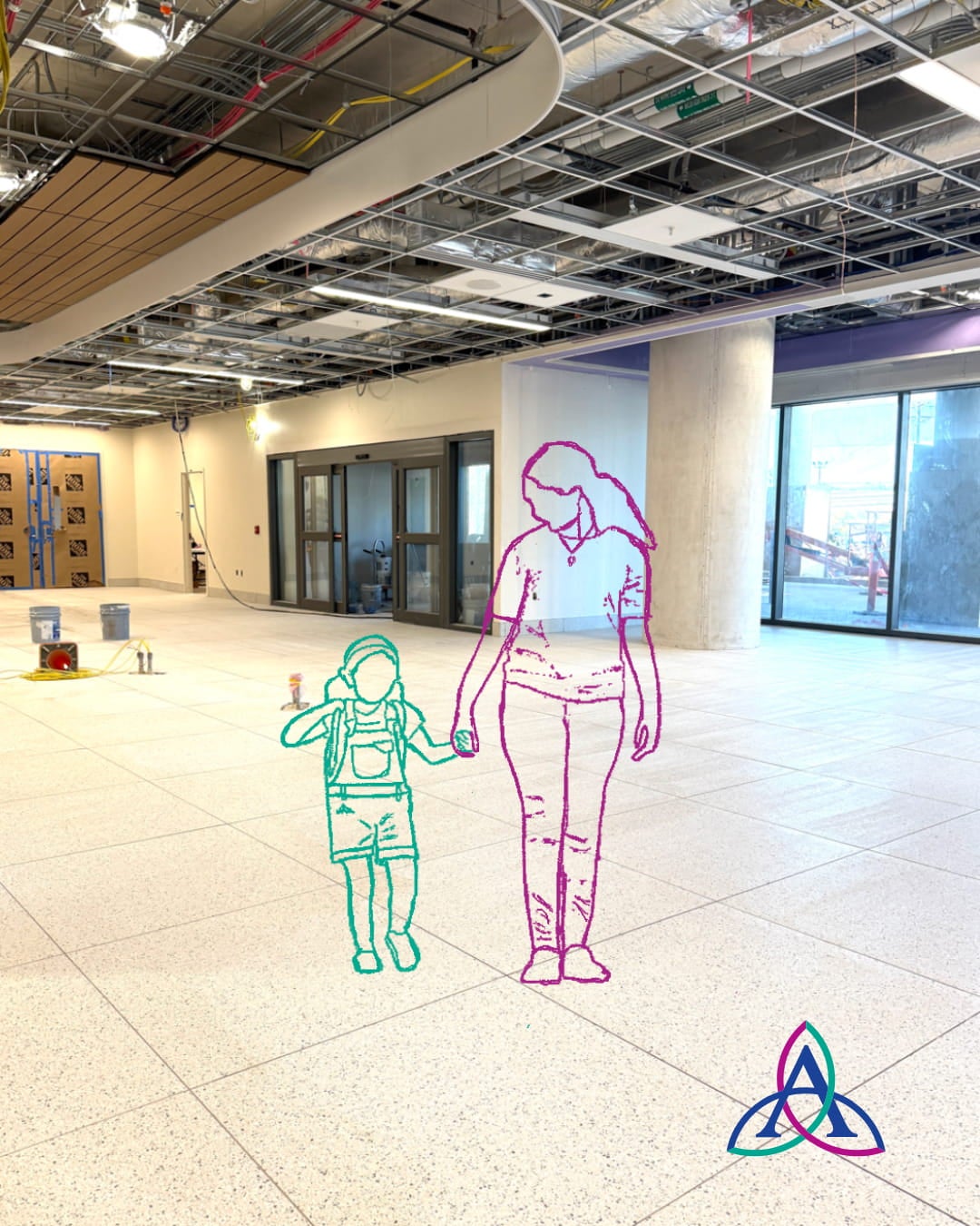 Ascension Seton Women’s Hospital construction progress photo