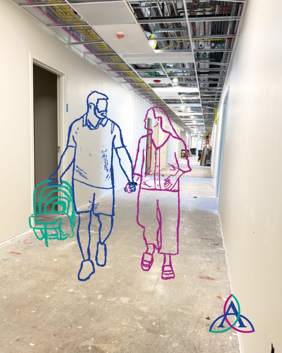 Ascension Seton Women’s Hospital construction progress photo