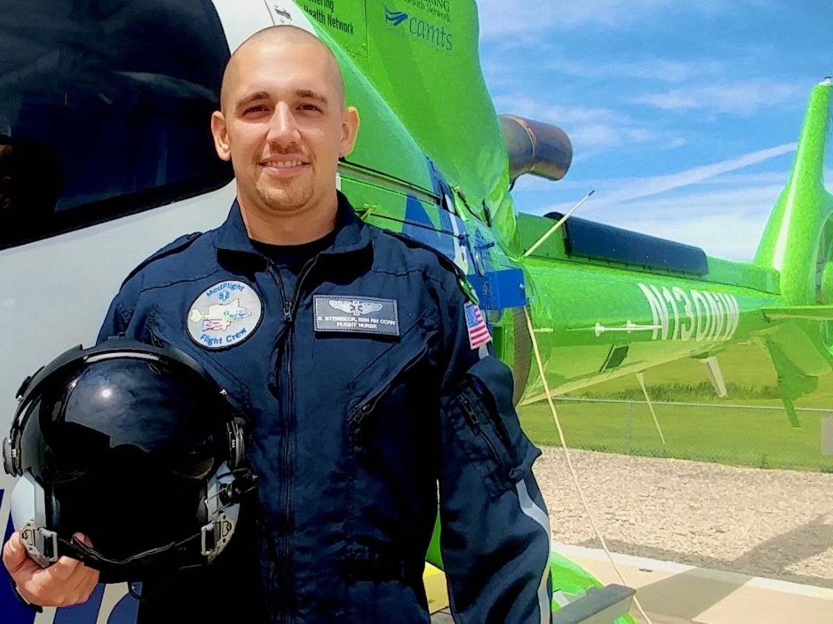 From flight nurse to ICU: Nurse charts a career without limits