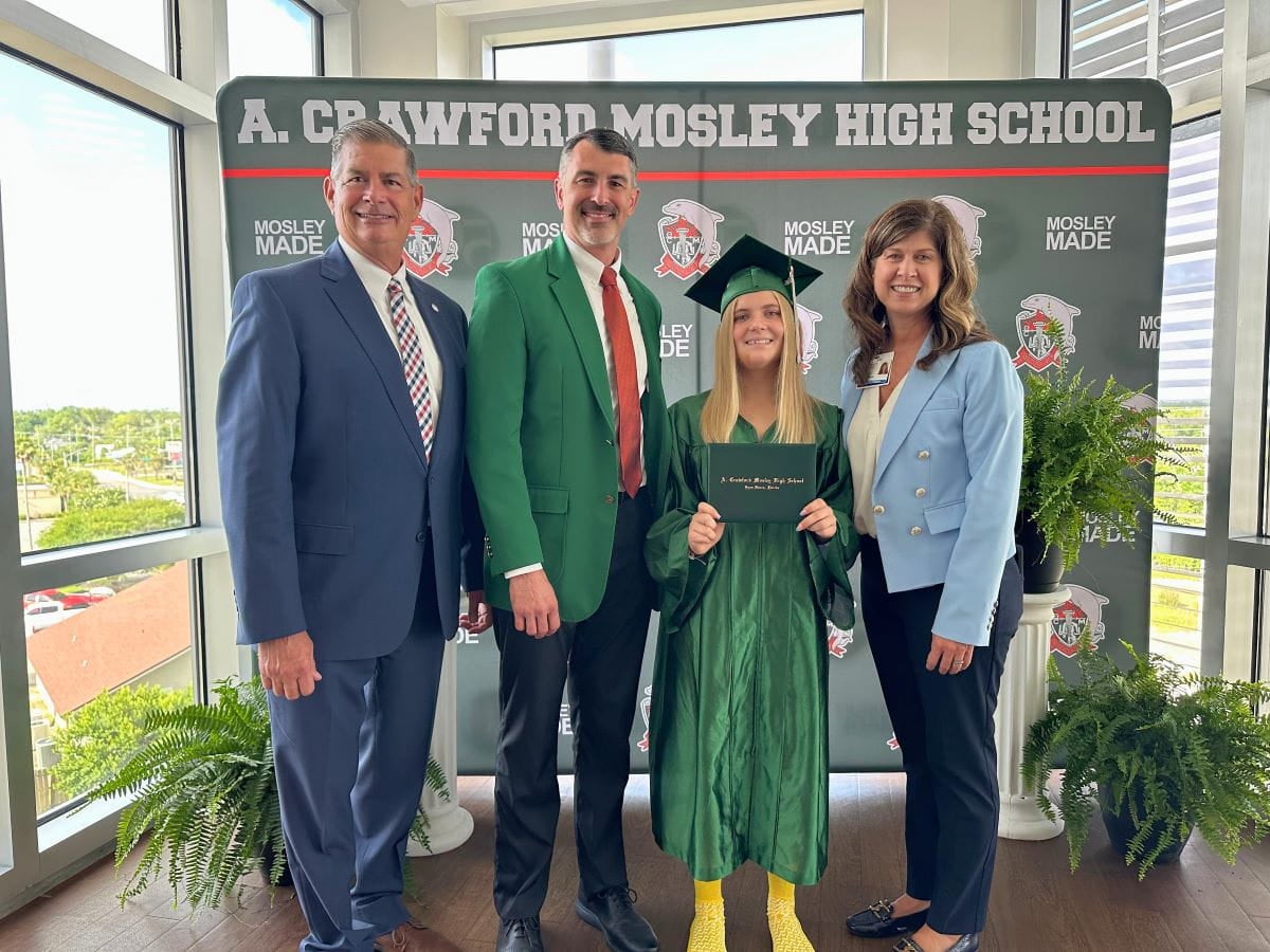 Ascension Sacred Heart Bay holds impromptu high school graduation for teen