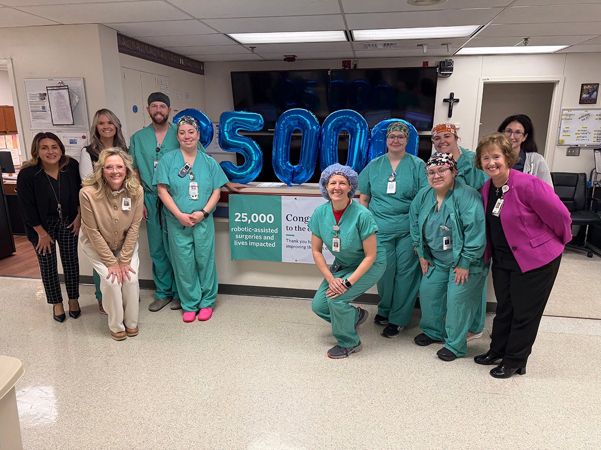 Via Christi Hospitals Surpass 25,000 Robotic-Assisted Surgeries