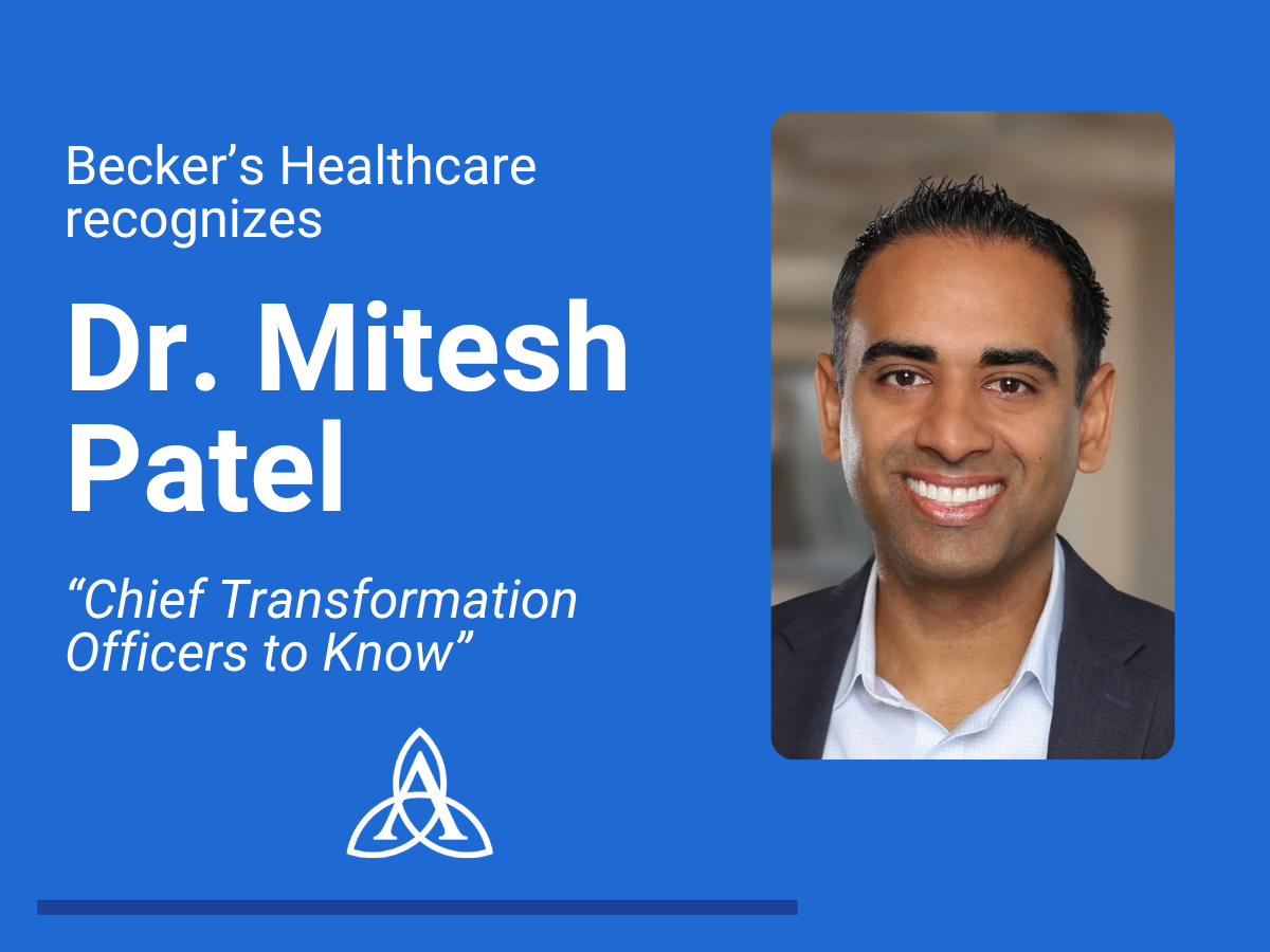 Ascension Leader Recognized Among “Chief Transformation Officers to Know” by Becker’s