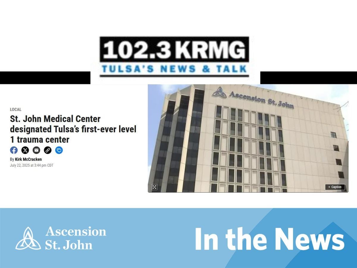 St. John Medical Center designated Tulsa’s first-ever level 1 trauma center