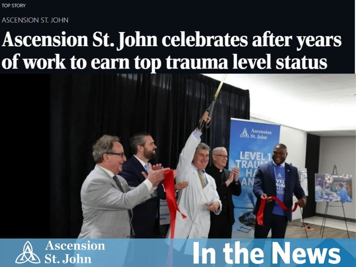 Ascension St. John celebrates after years of work to earn top trauma level status