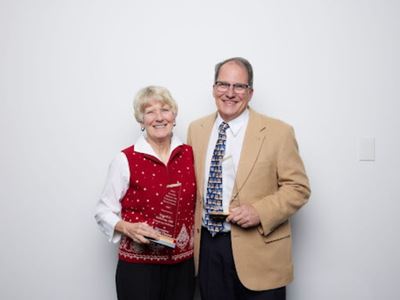 Drs. Russ and Sherry Galloway have been honored with the Dr. Olin Williams Distinguished Service Award for their lifetime of service and leadership.