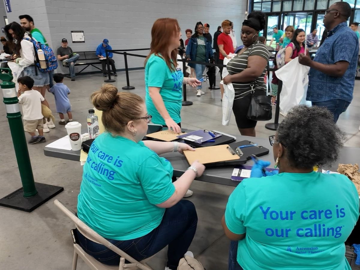 More than 860 Middle Tennesseans received free healthcare at 2025 Medical Mission at Home