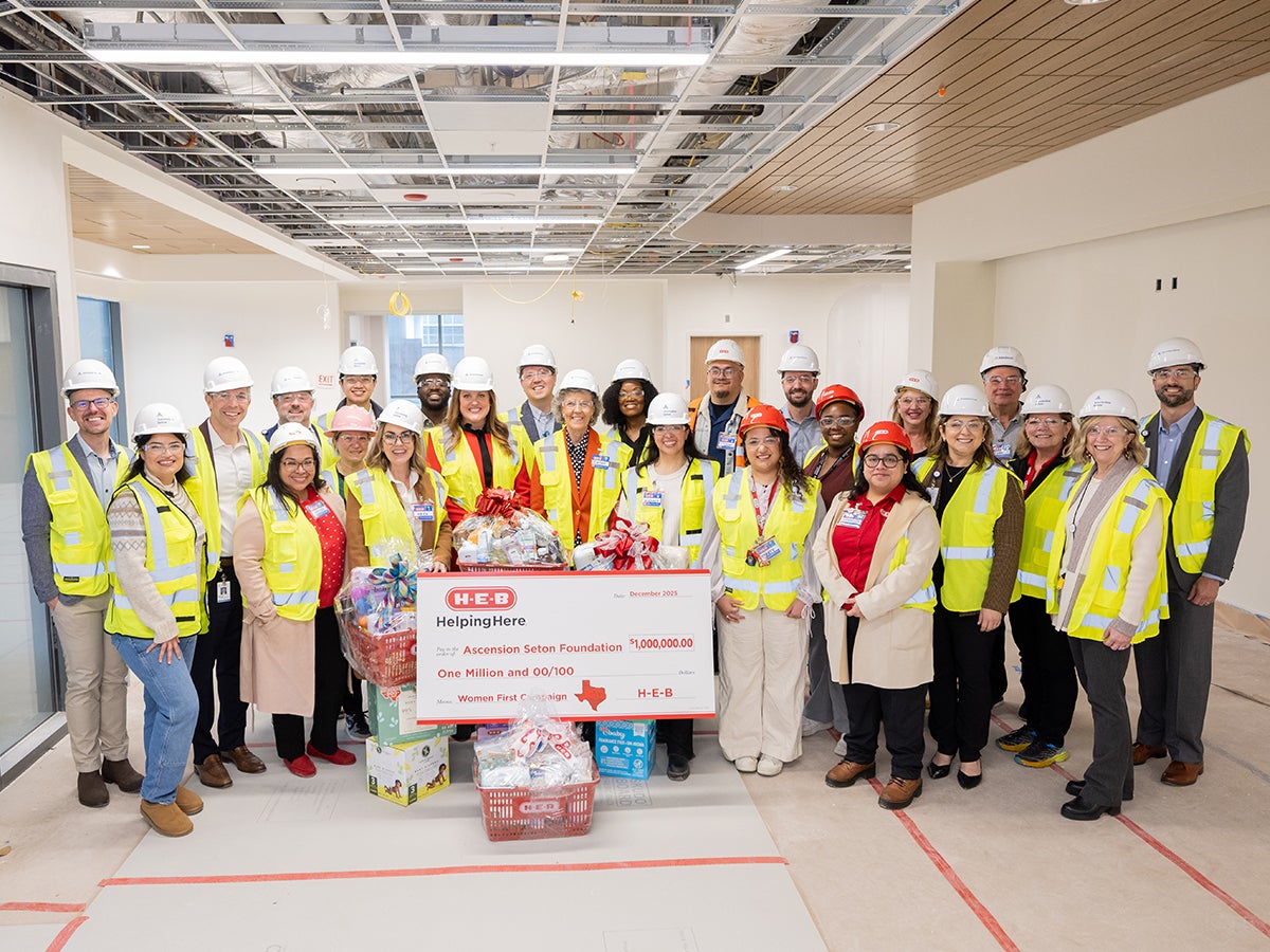 Ascension Seton Foundation Receives Donation from H-E-B to Accelerate Women’s Health in Central Texas