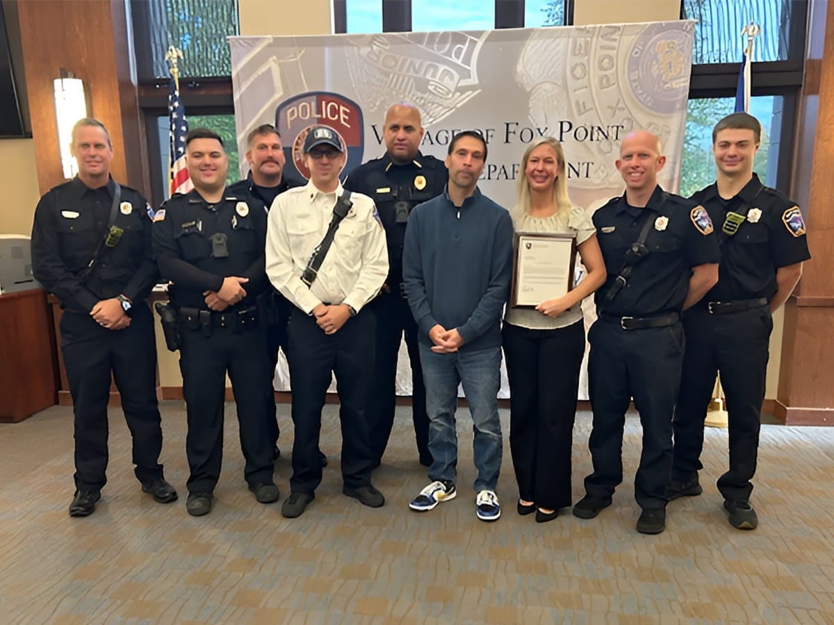 Bystander Carla Mentink and first responders used CPR to save Thomas Rosenthal after a heart attack. 