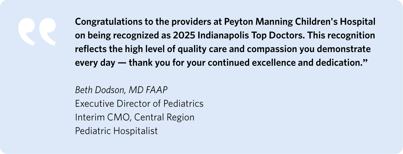 Ascension St. Vincent Physicians Honored as 2025 Top Docs