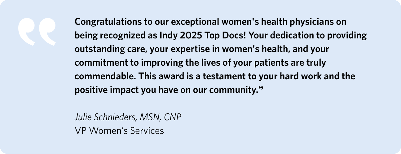 Ascension St. Vincent Physicians Honored as 2025 Top Docs