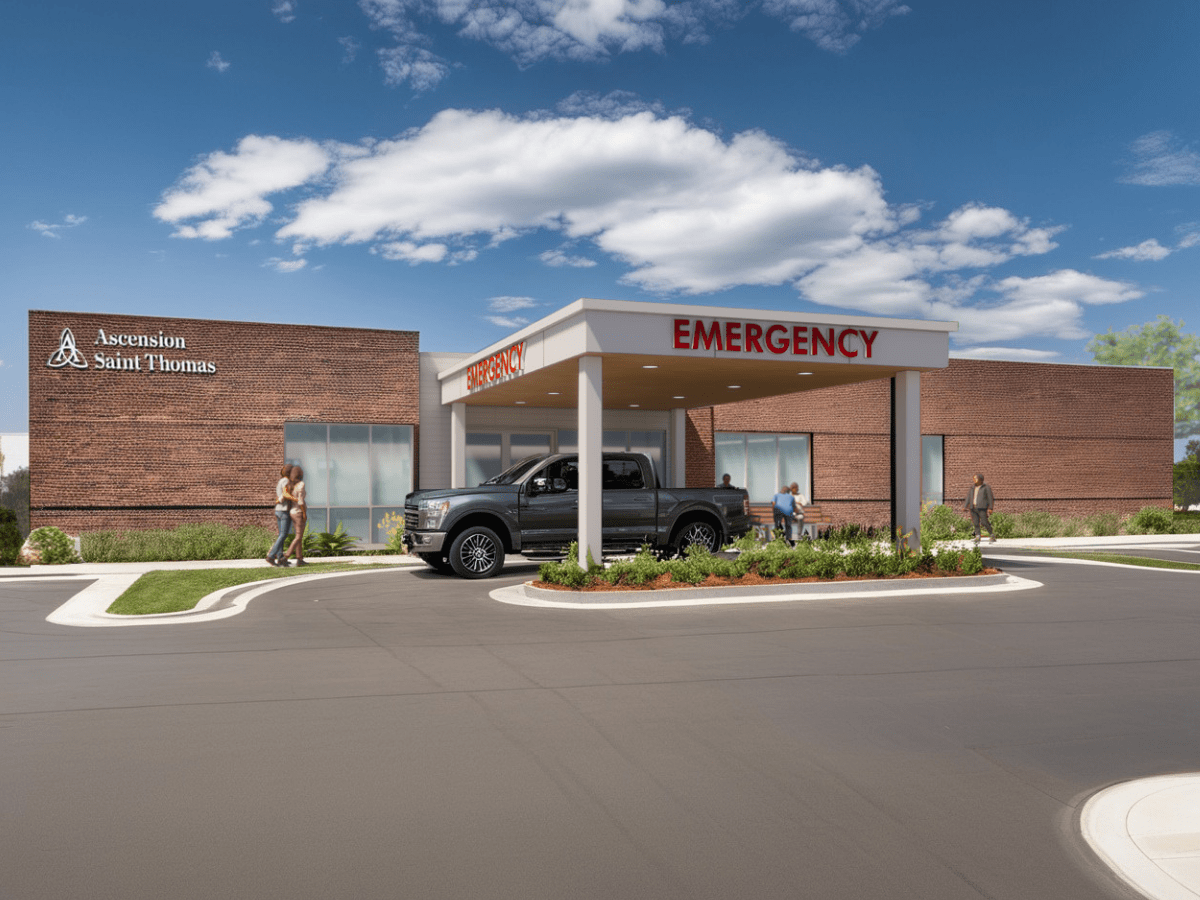 Ascension Saint Thomas Receives State Approval to Build New Freestanding Emergency Department in Eastern Rutherford County