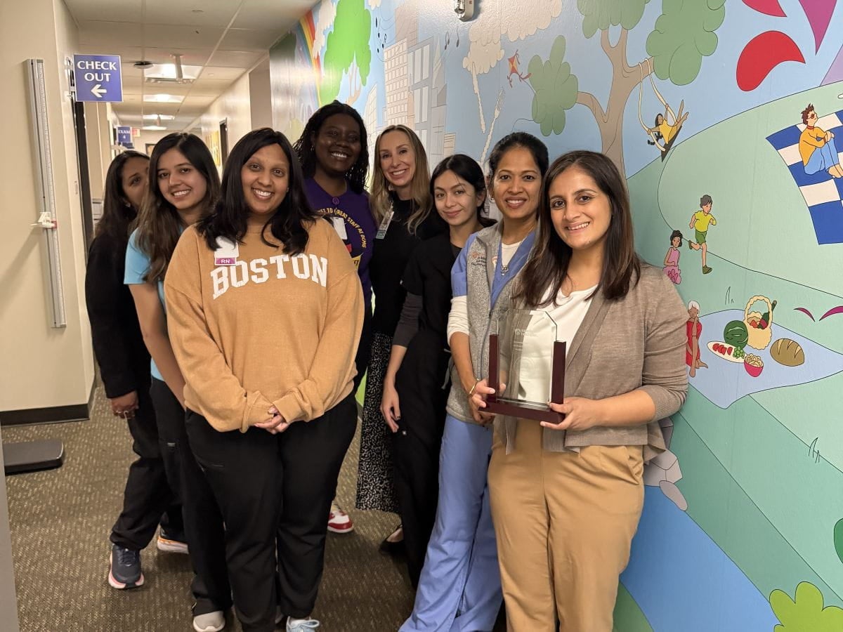 Dell Children’s Medical Group Primary Care Pediatrics Mueller & Cedar Park Celebrate Foster Care Center of Excellence Awards