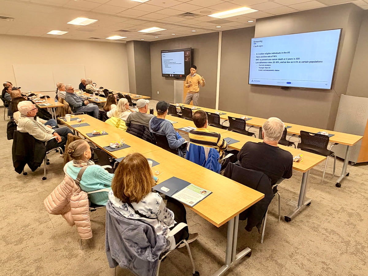 Ascension St. Vincent's St. Johns County welcomes 55+ community for lung cancer education