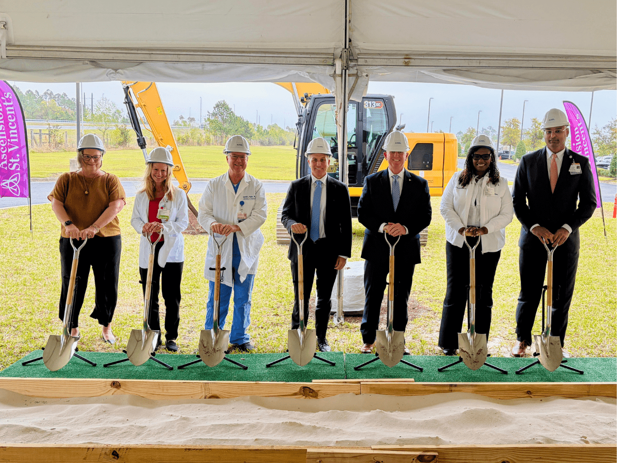Ascension St. Vincent’s Clay County breaks ground on Level II NICU Expansion