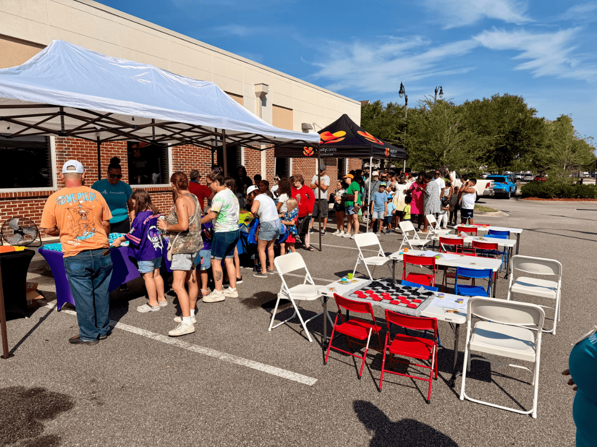 Ascension St. Vincent's helps local students prepare for the school year at Arlington community event