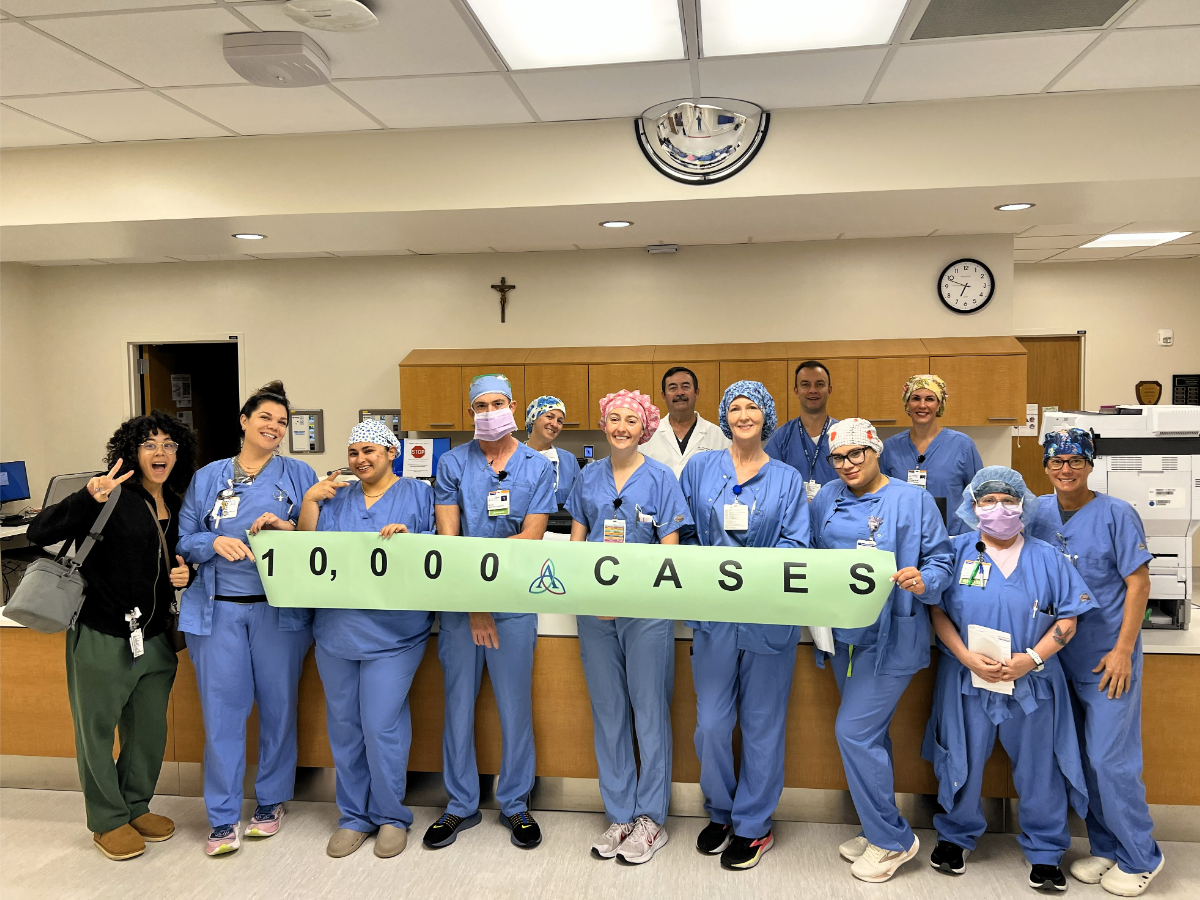 Ascension St. Vincent's St. Johns County performs 10,000 cases in operating room