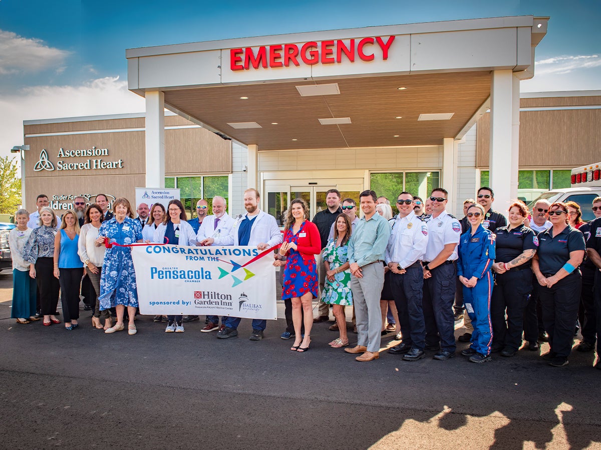 Ascension Sacred Heart Opens New Emergency Department in Pace