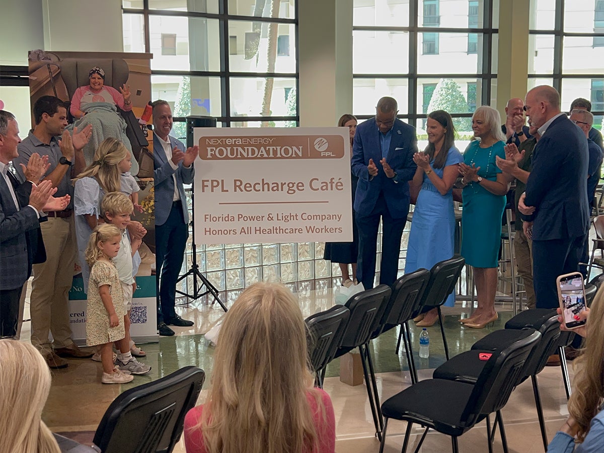 Ascension Sacred Heart Pensacola Partners with NextEra Energy Foundation and Florida Power & Light to Honor Healthcare Workers