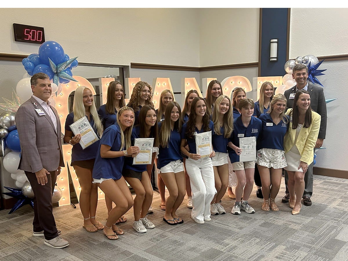 Change Makers Junior Board provides 2,400 safe sleep swaddles for vulnerable newborns at Ascension Sacred Heart Pensacola    