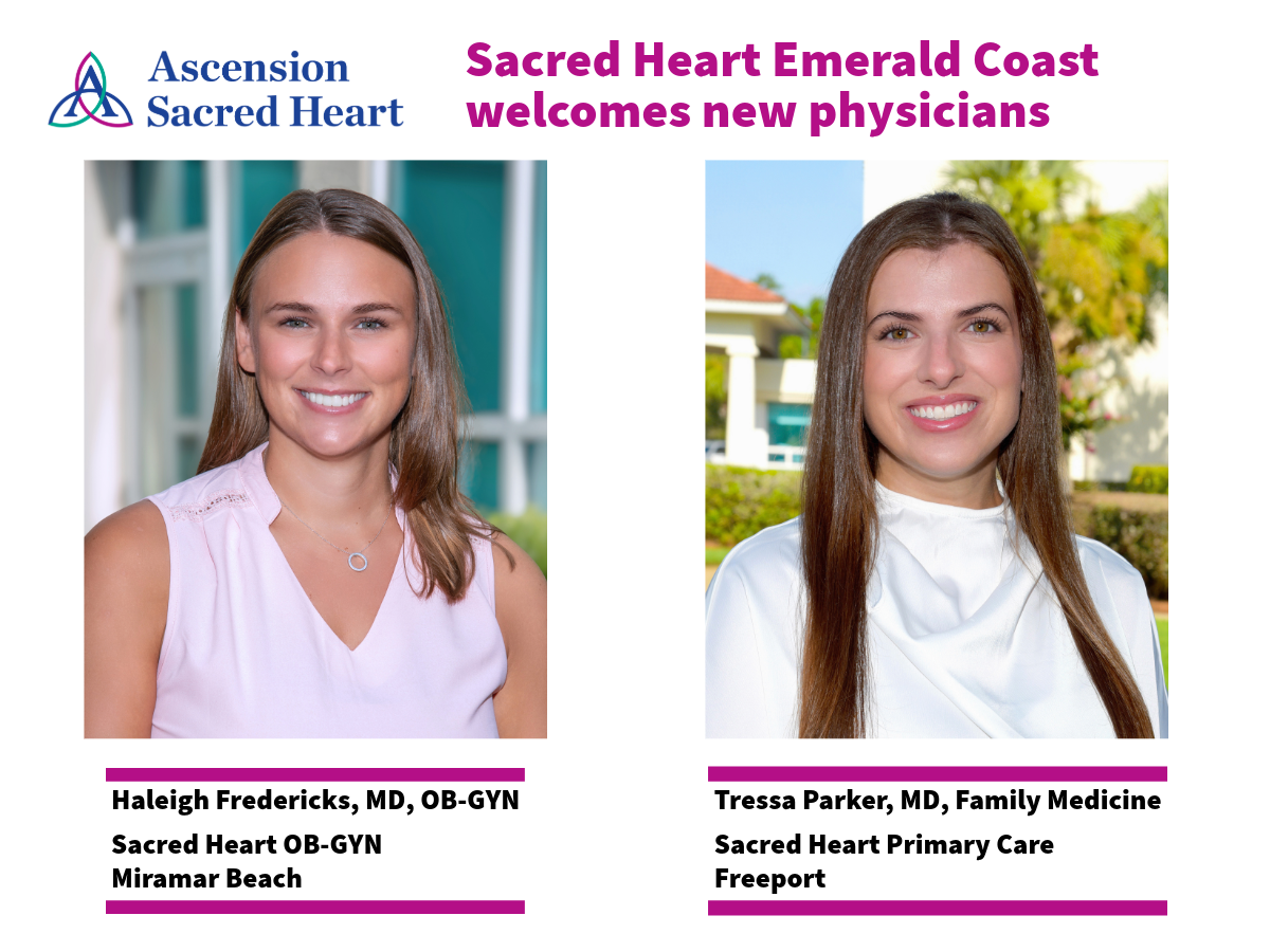 Ascension Sacred Heart Emerald Coast welcomes new physicians