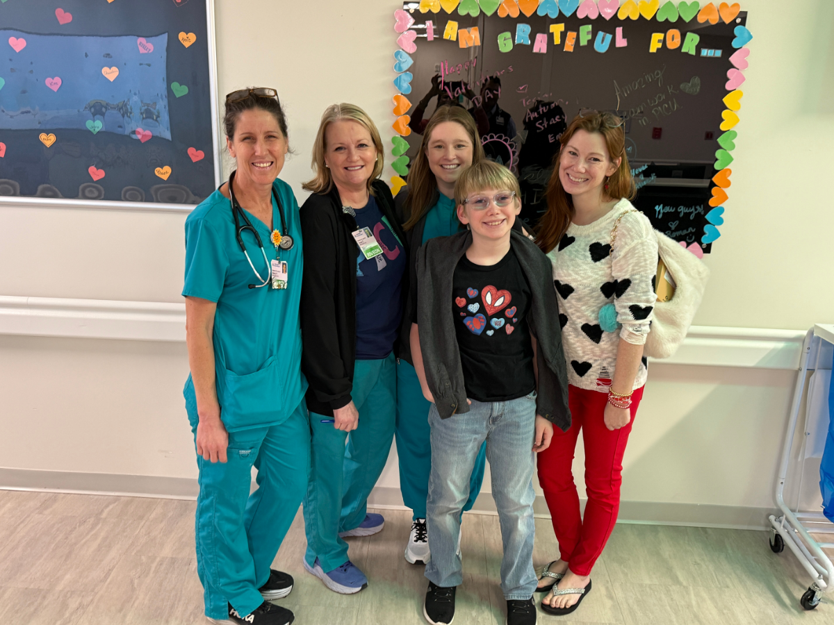 A Valentine's Miracle: 11-Year-Old Brain Hemorrhage Survivor and Mom Make Annual Return on Valentine’s Day to Thank Hospital Staff