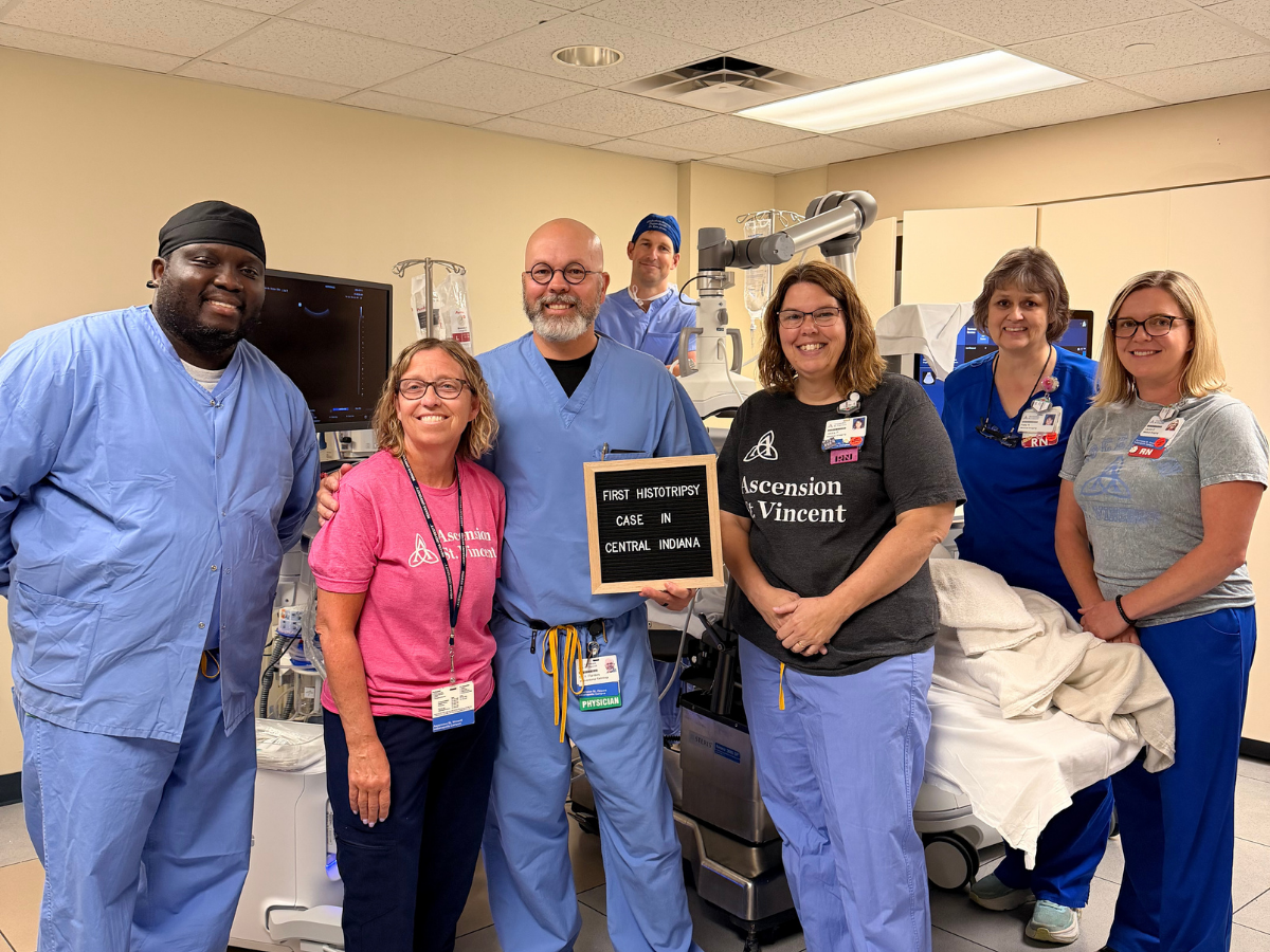 Ascension St. Vincent completes first noninvasive ultrasound treatment for liver tumors in Central Indiana