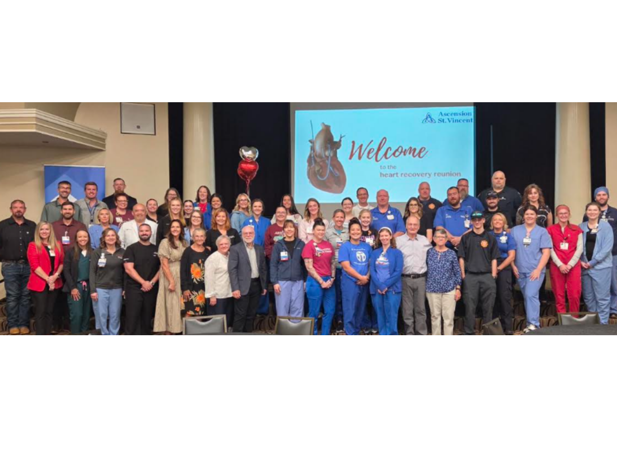 Ascension St. Vincent Evansville reunites heart patients and care teams in emotional celebration of recovery and innovation