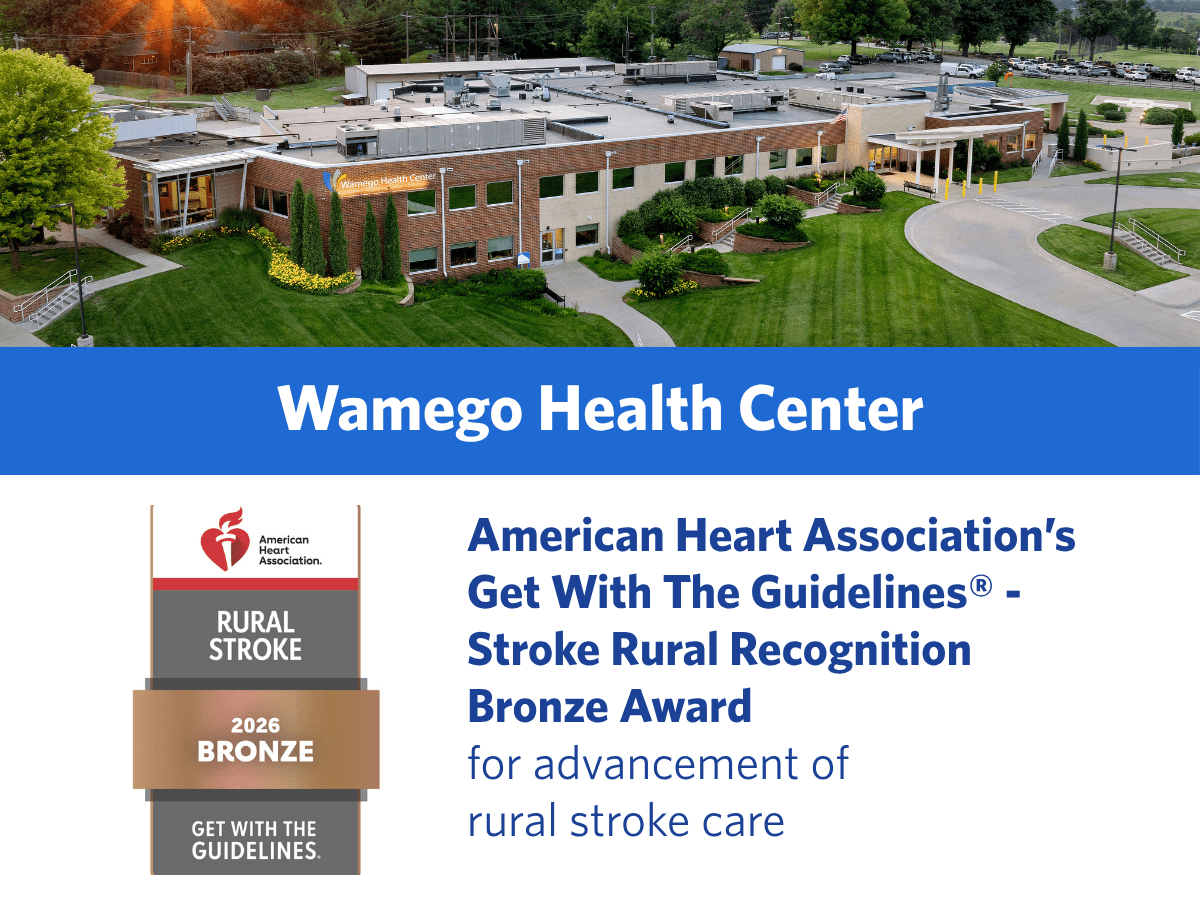 Wamego Health Center Recognized for Advancing Rural Stroke Care