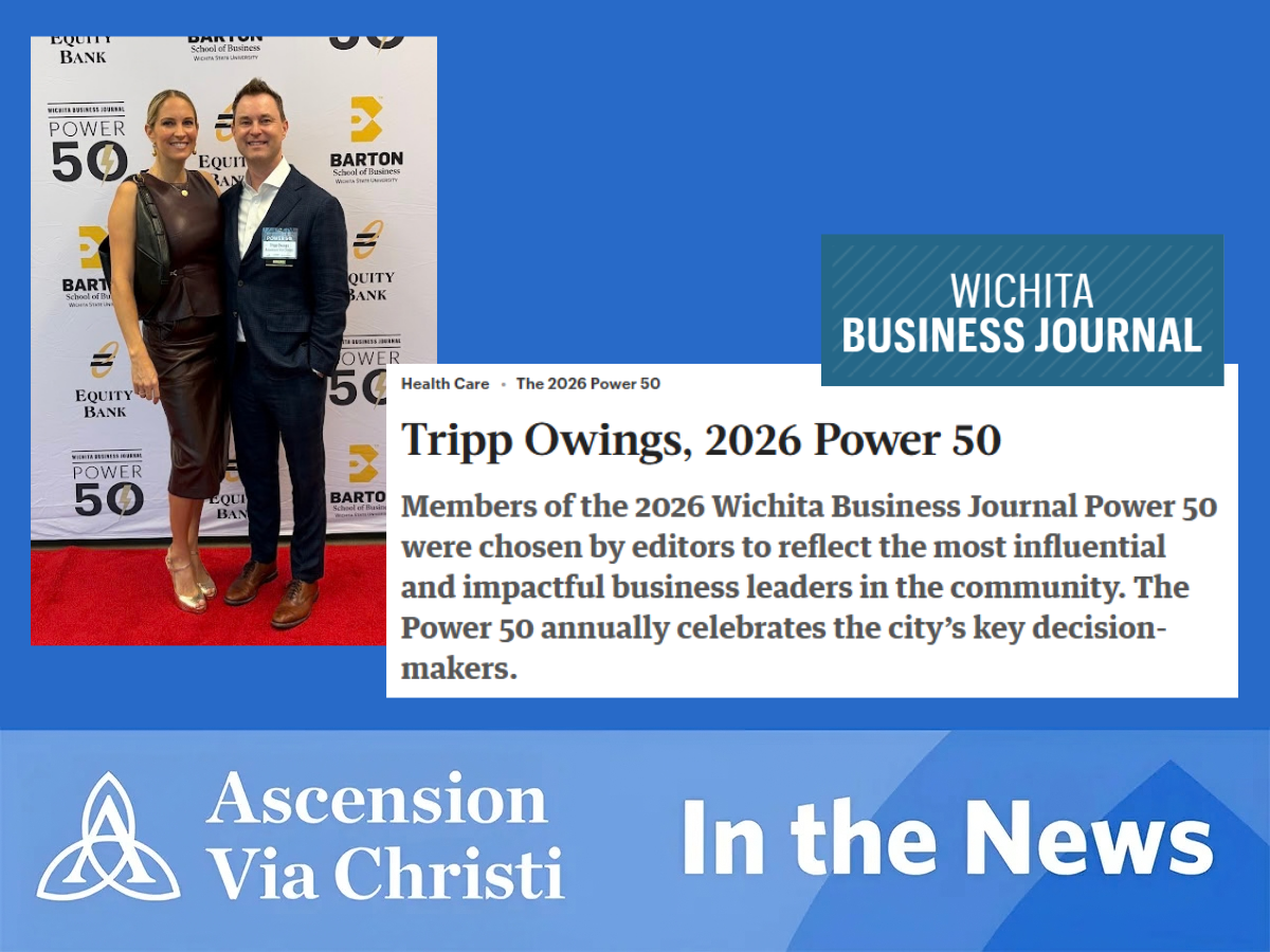 Via Christi CEO Tripp Owings named to 2026 Power 50