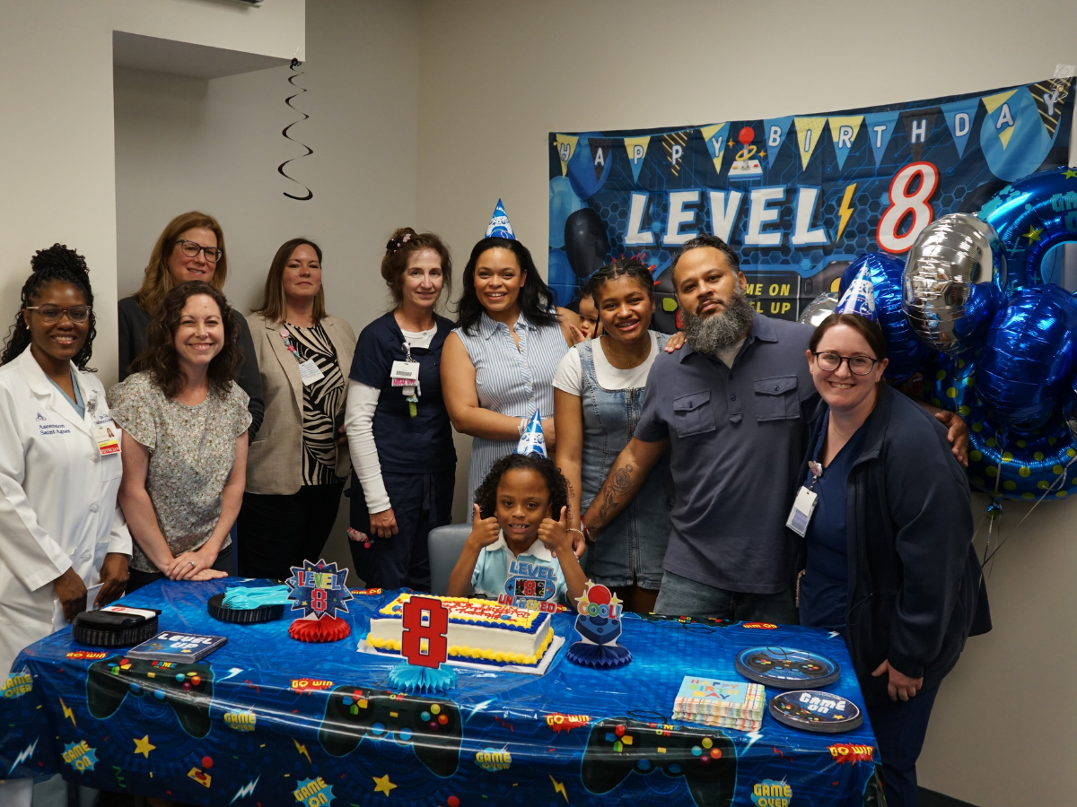 Former 24-Week Preemie Celebrates 8th Birthday with Ascension Saint Agnes Care Team
