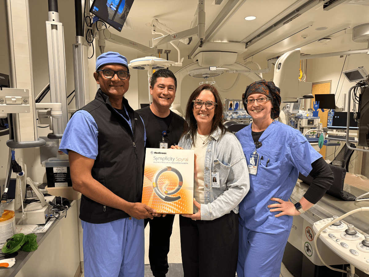 Ascension St. John Cardiology Team Completes Milestone Renal Denervation Procedure