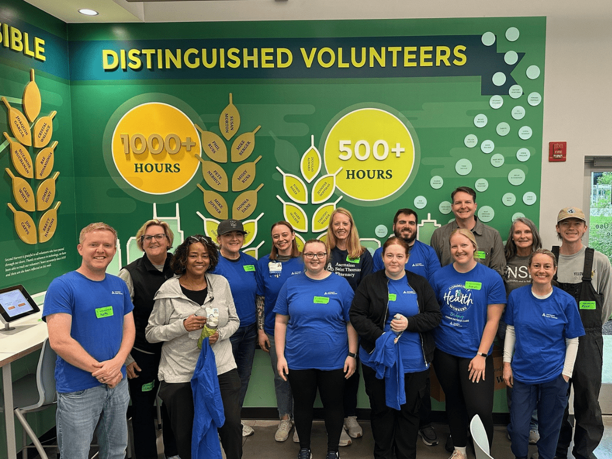 Ascension Saint Thomas works with community organizations to address food insecurity