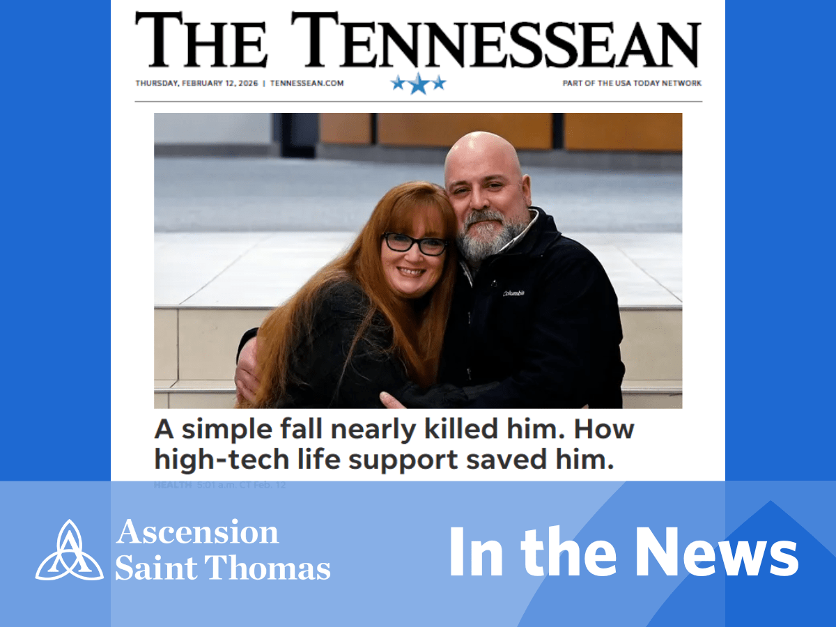 Ascension Saint Thomas heart team uses advanced ECMO to save critically ill patient