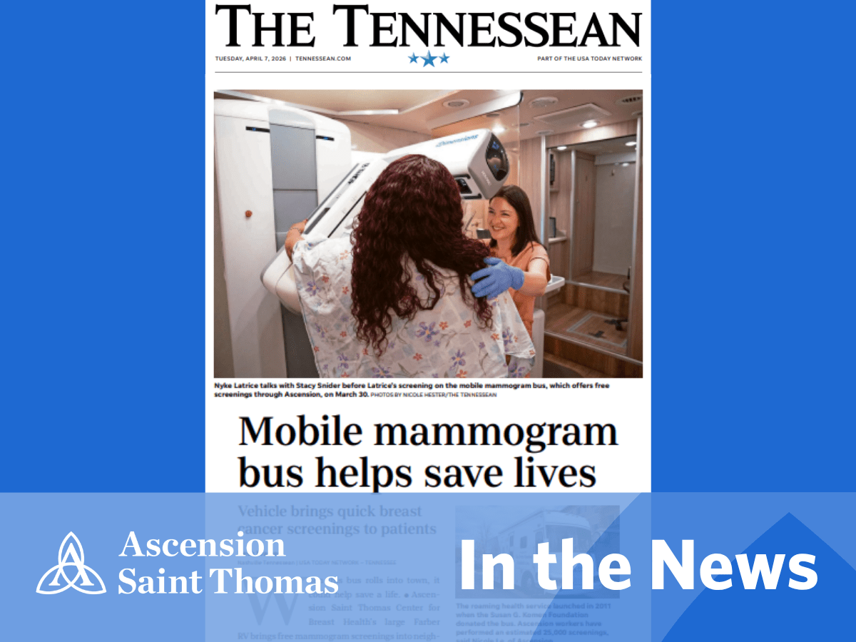 Mission in Motion Bus Offers Free Mammogram Screenings Across Middle Tennessee