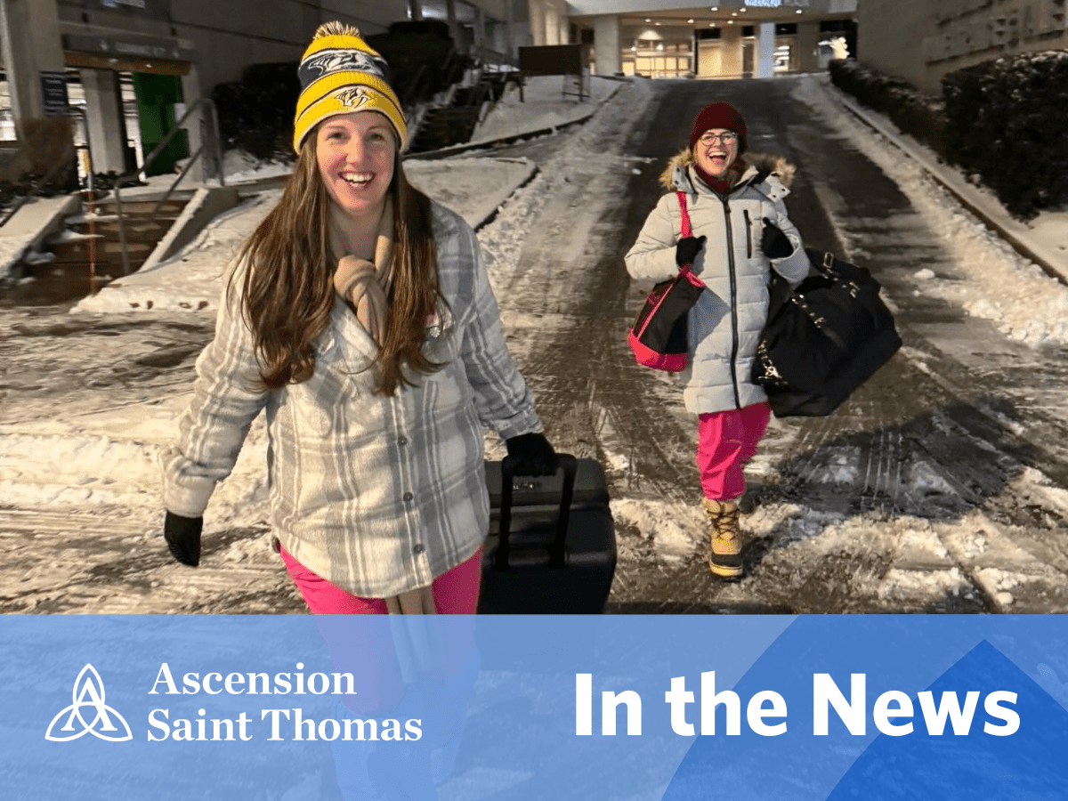 Ascension Saint Thomas Caregivers Brave Winter Storm to Serve Patients