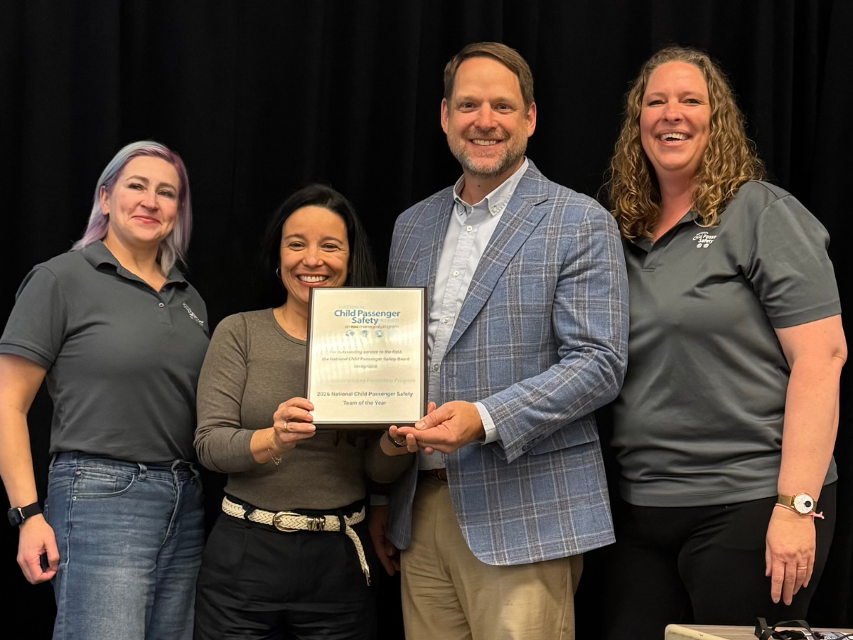 Dell Children’s Medical Center named the National Child Passenger Safety Team of the Year