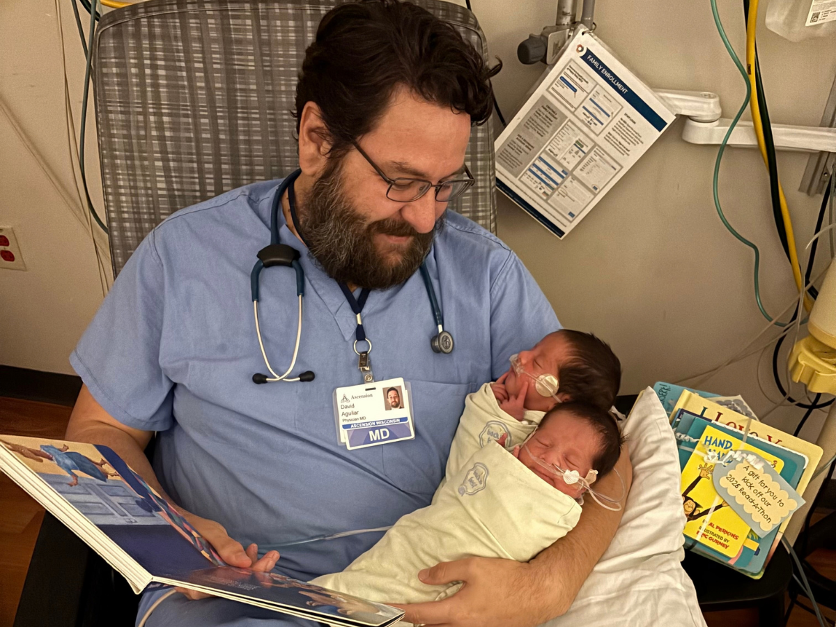 Ascension St. Elizabeth Participates in Annual Babies with Books Read-A-Thon
